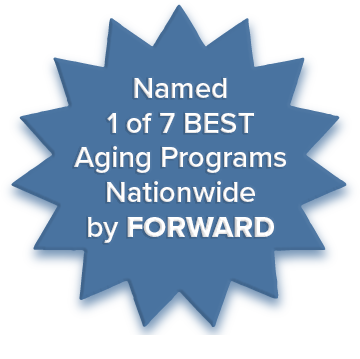 Ribbon of 1 of 7 Best Aging Programs Nationwide